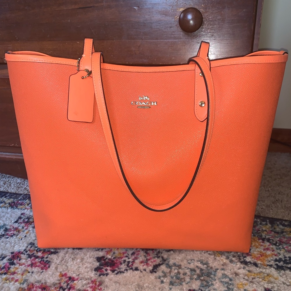 Reversible Coach Tote Bag